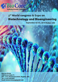 3rd World Congress -Biotechnology and Bioengineering